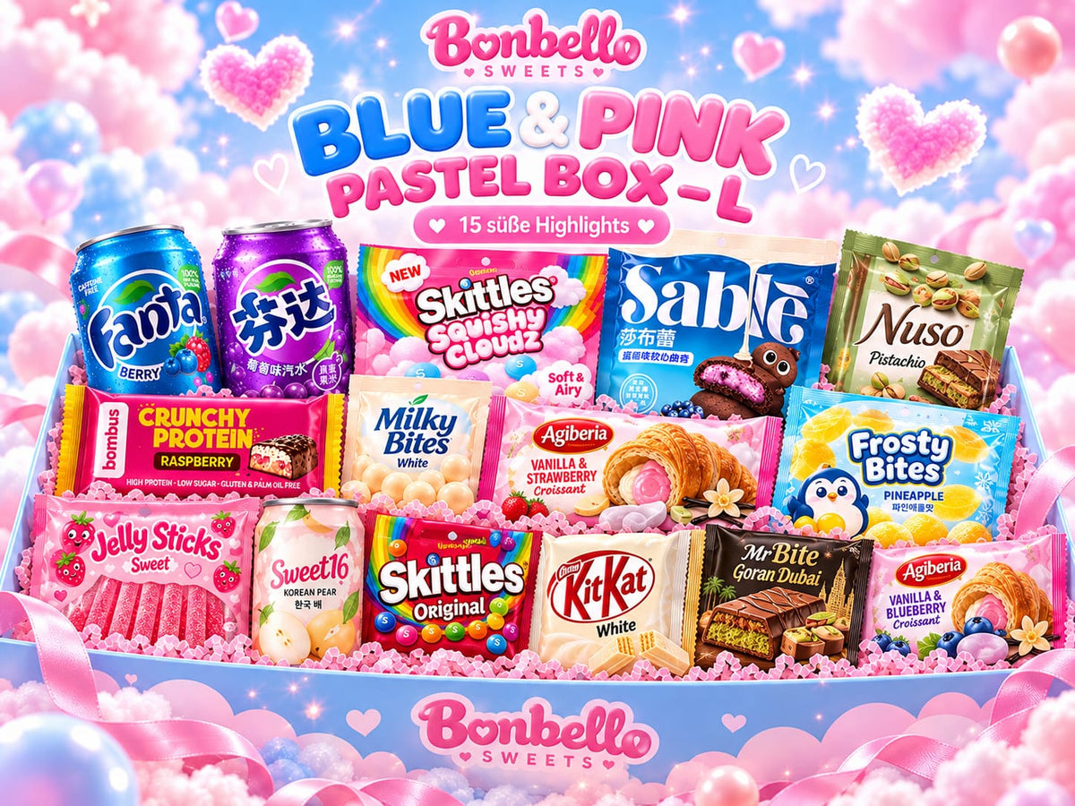 Blue & Pink Pastel Box (Ästhetisches Paket) – Instagrammable XXL Box