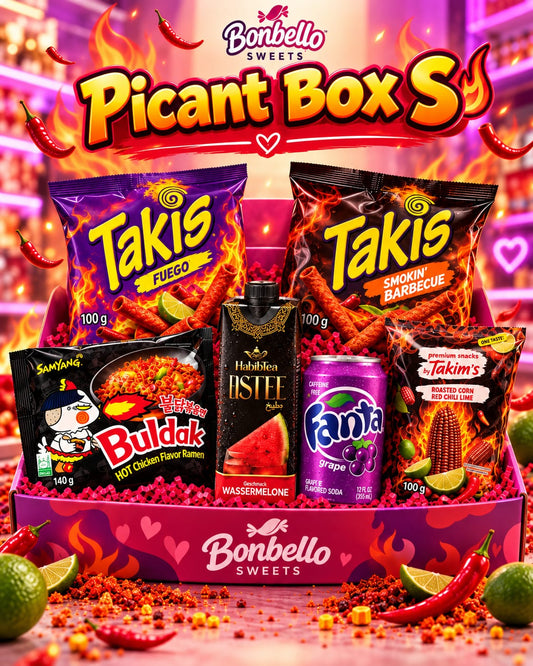Picant Box (Das scharfe Snack-Paket) – Little Flame Pack