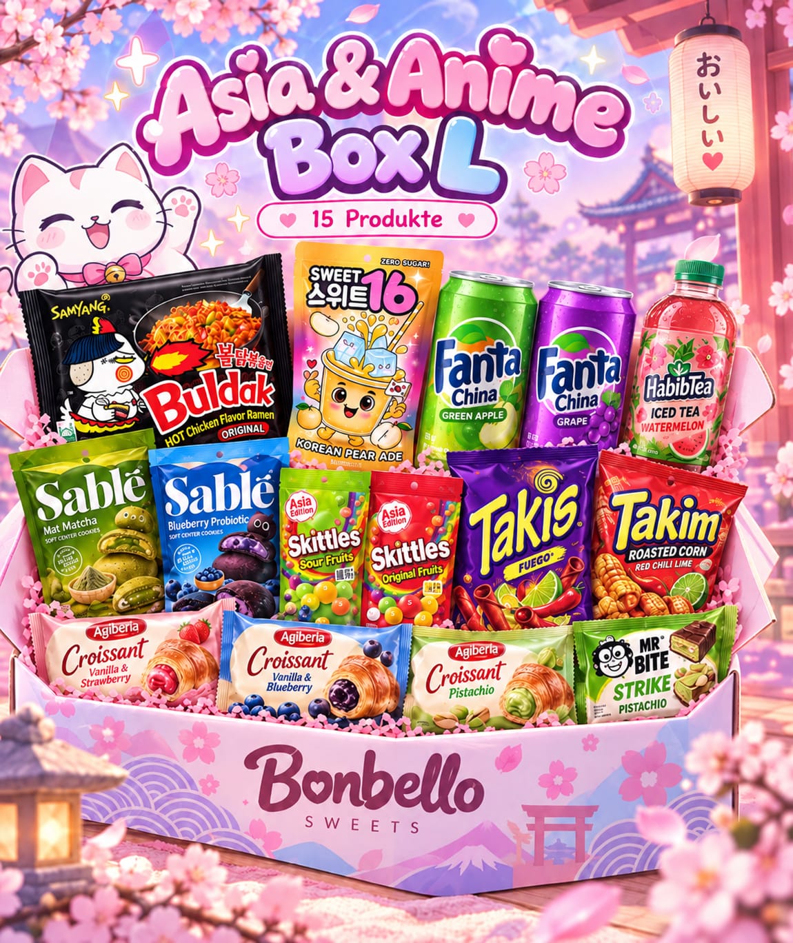 Asia & Anime Box (Das exotische Paket) – Emperor XXL Asia Box