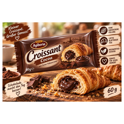 Agiberia Croissant Cocoa