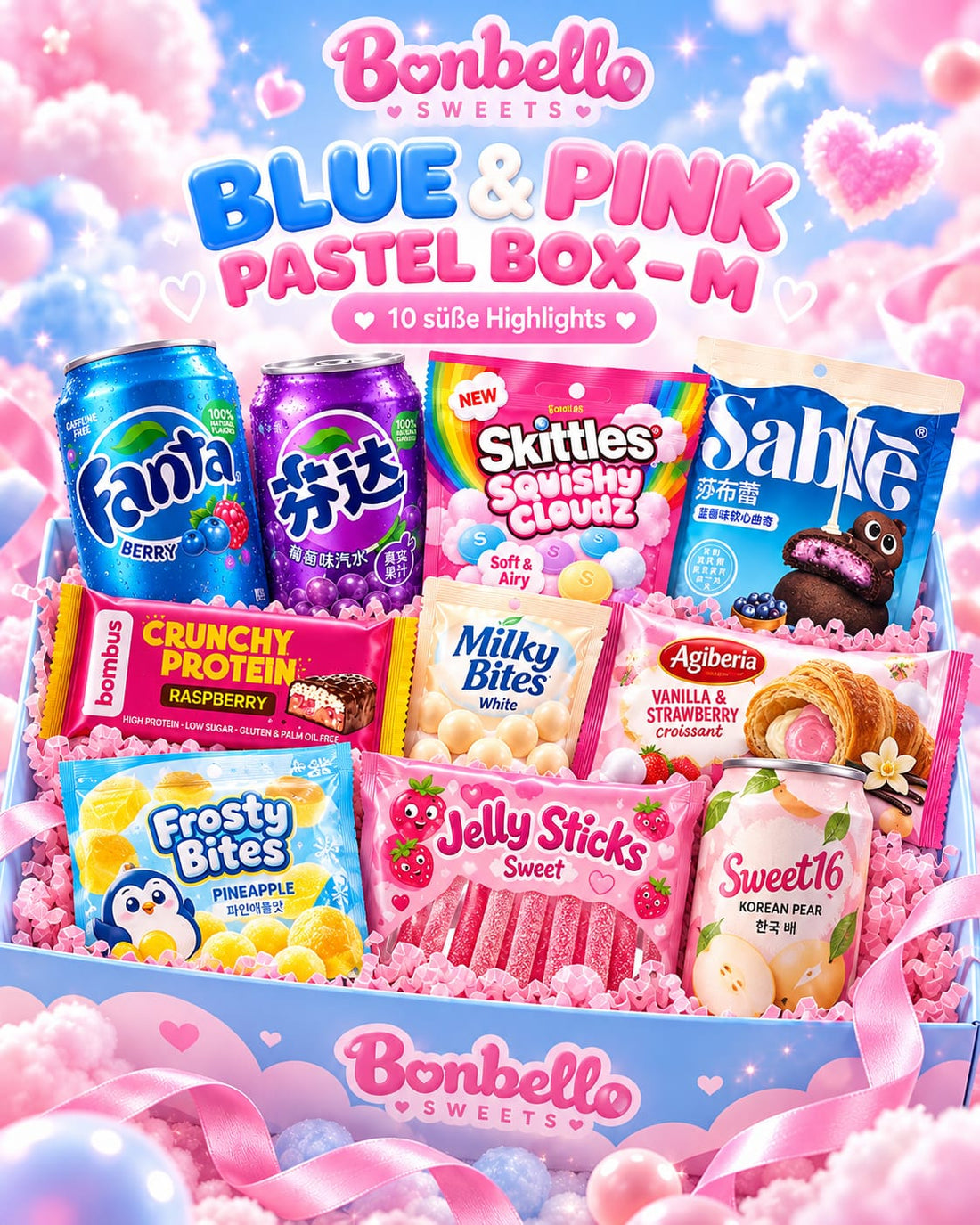 Blue & Pink Pastel Box