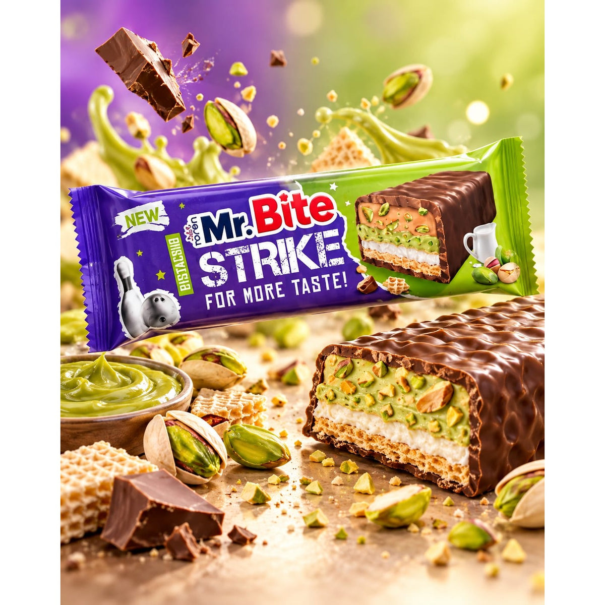 Mr Bite Strike Pistachio
